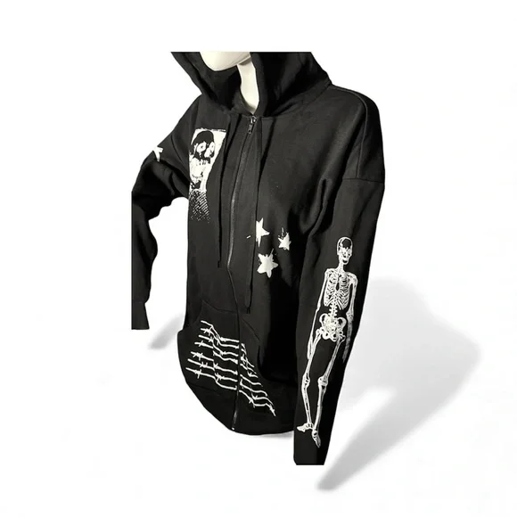 Punk Art Hoodie - Picture 2 of 7